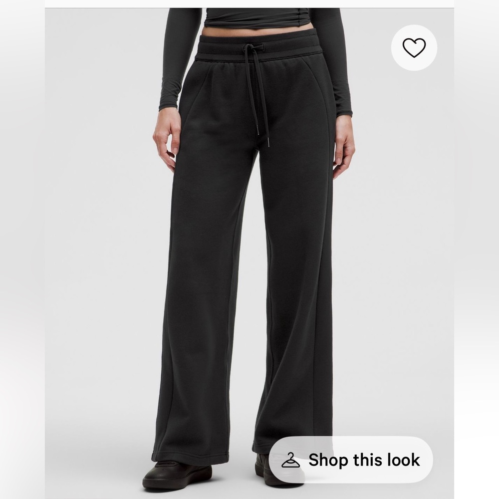 Lululemon Scuba Mid-Rise Sweatpants - Black